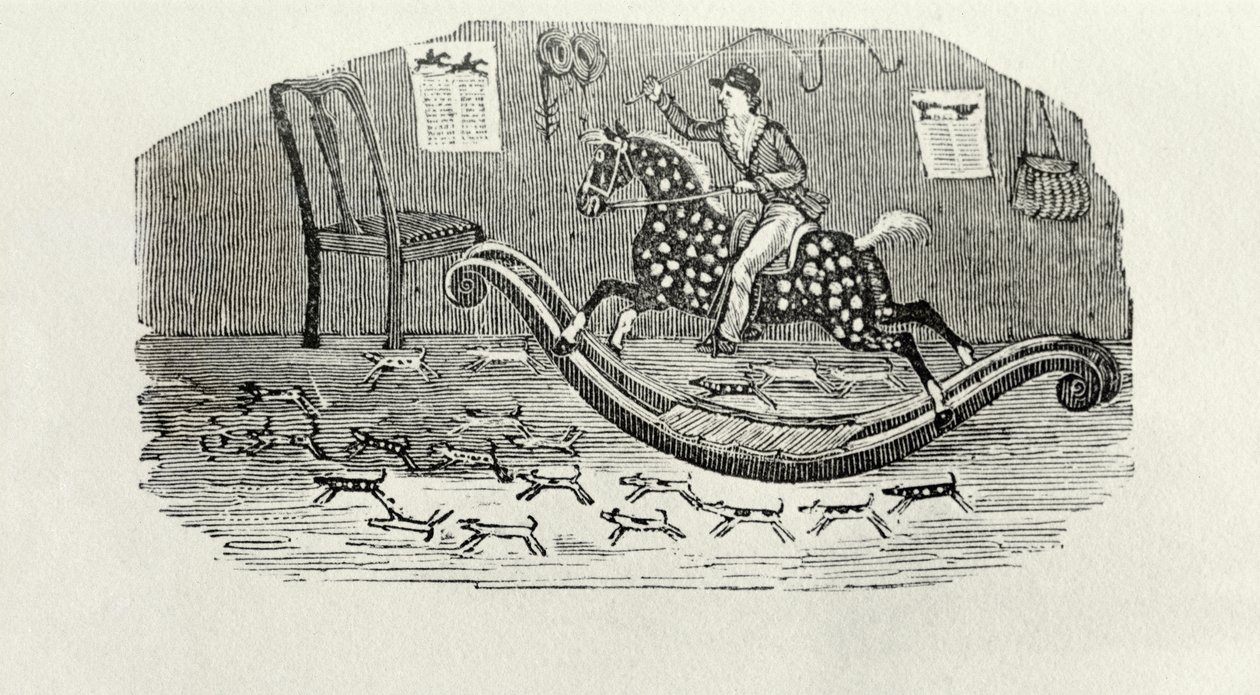 Un giovane gentiluomo sportivo da Thomas Bewick