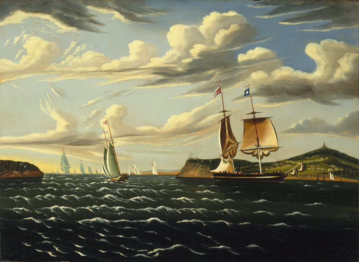 Staten Island e i Narrows da Thomas Chambers