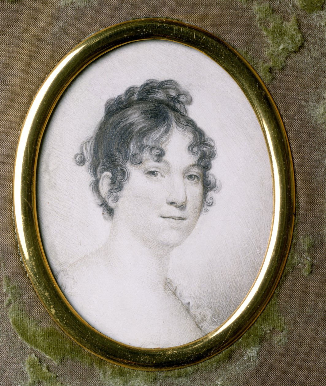 Dolley Madison (1768-1849) da Thomas Christian Lubbers