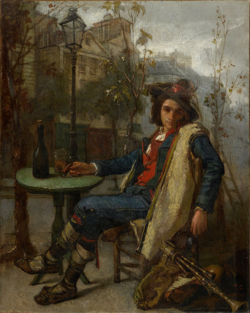 Giovane musicista di strada italiano da Thomas Couture