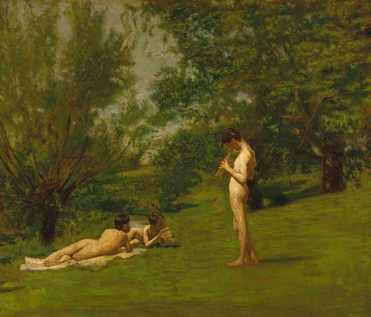 Arcadia, circa 1883 da Thomas Eakins