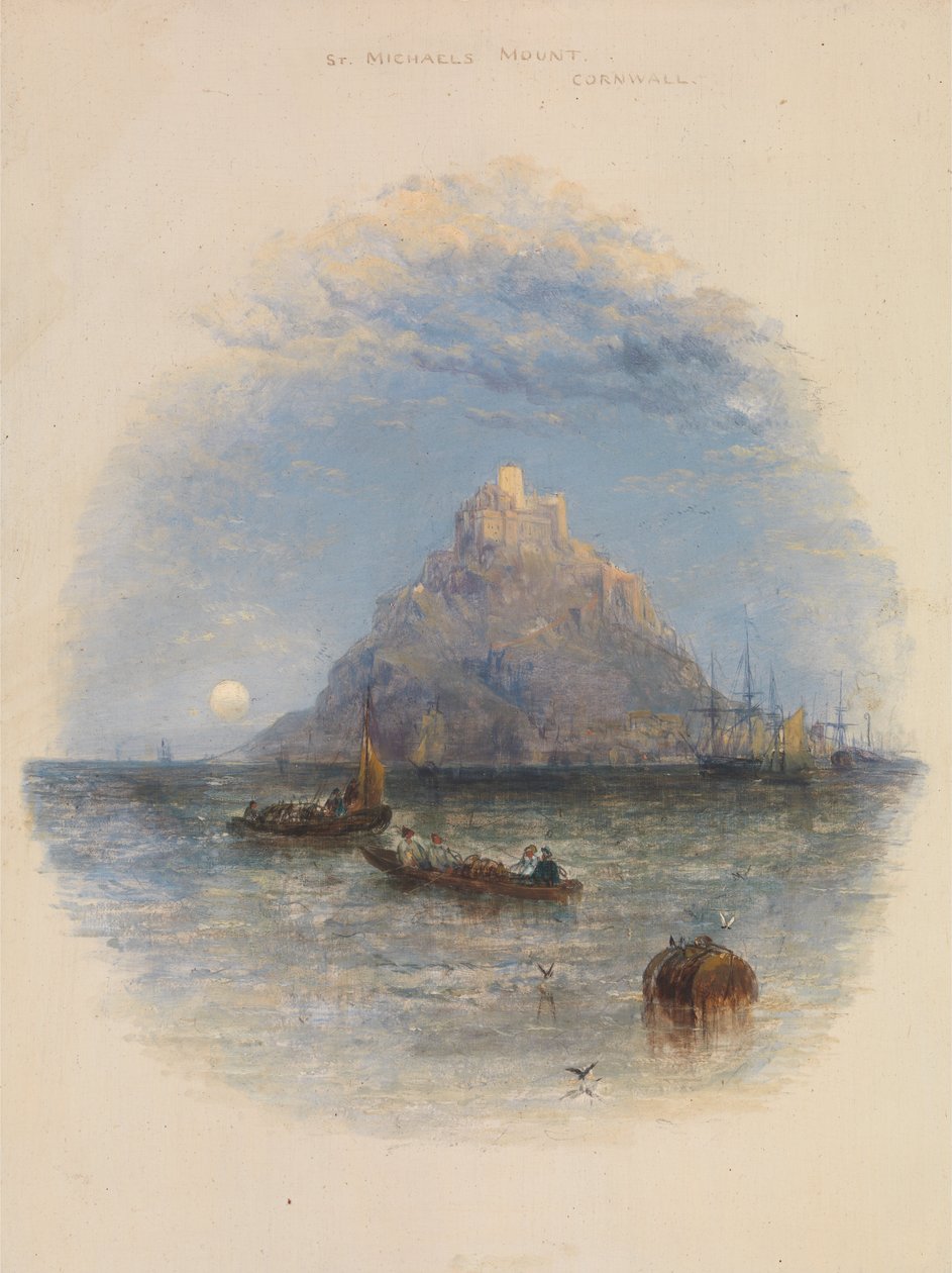Monte San Michele, Cornovaglia da Thomas Creswick