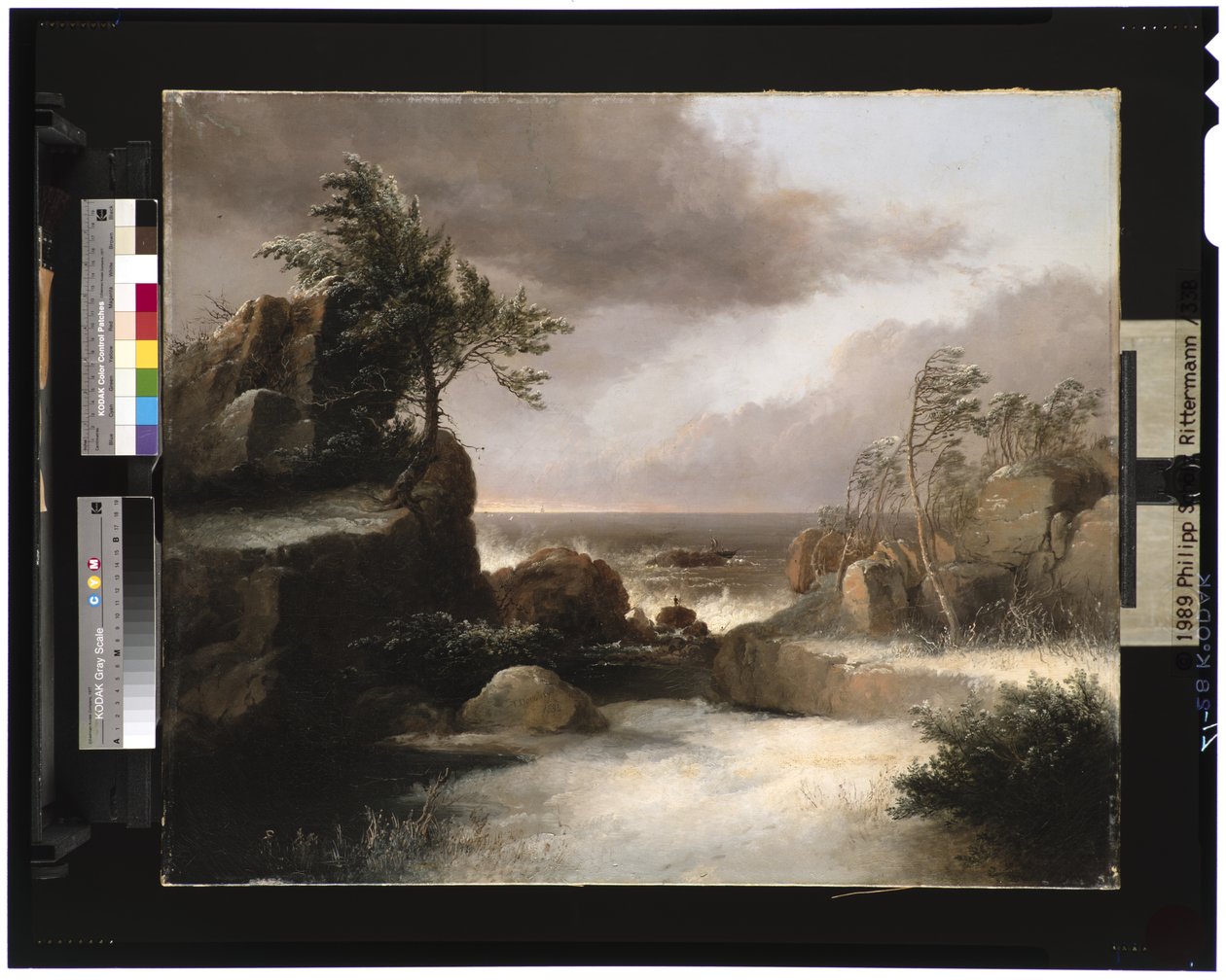 Naufragio, 1834 da Thomas Doughty