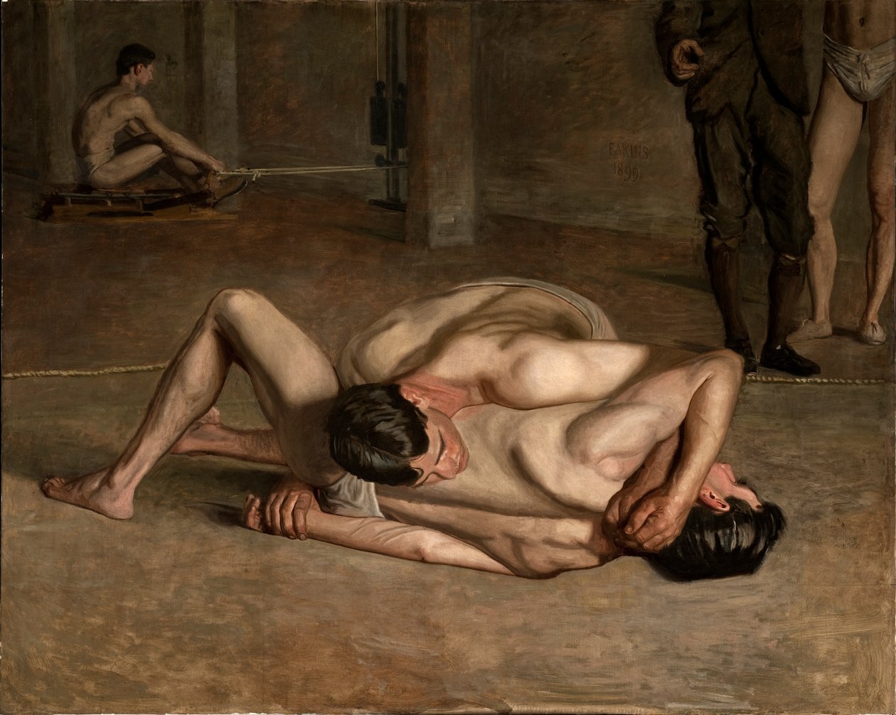 Lottatori da Thomas Eakins