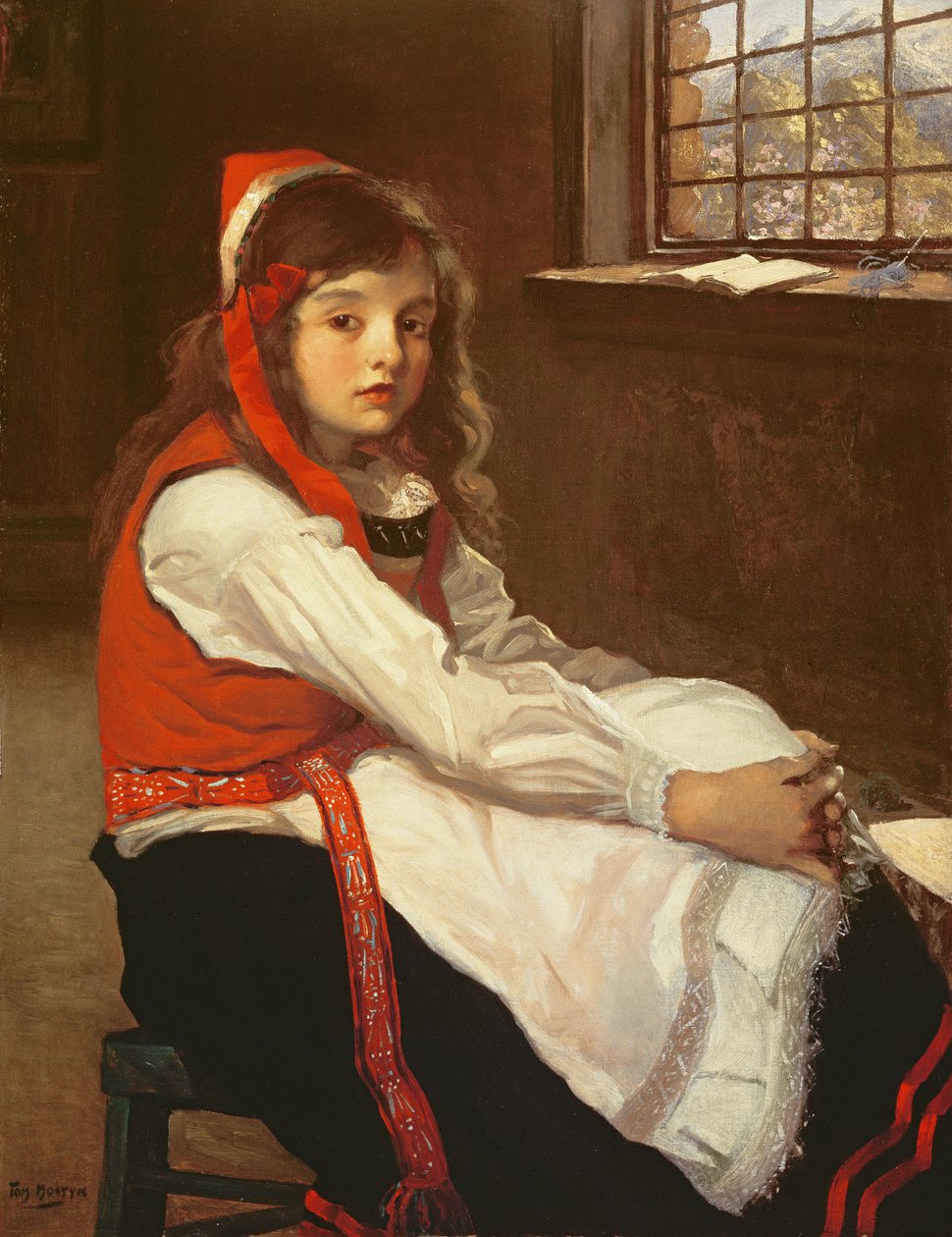 Un piccolo norvegese da Thomas Edwin Mostyn