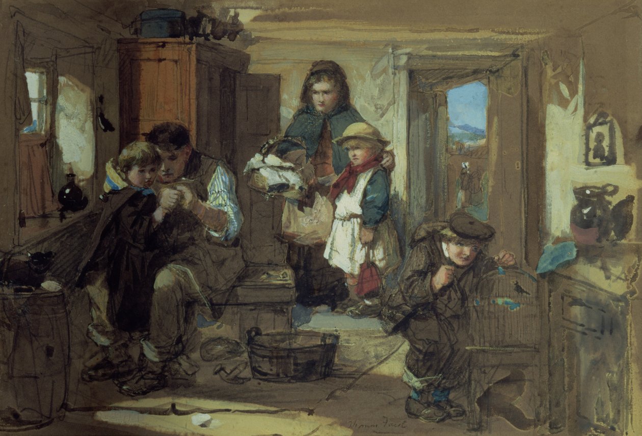 Vederli Partire da Thomas Faed