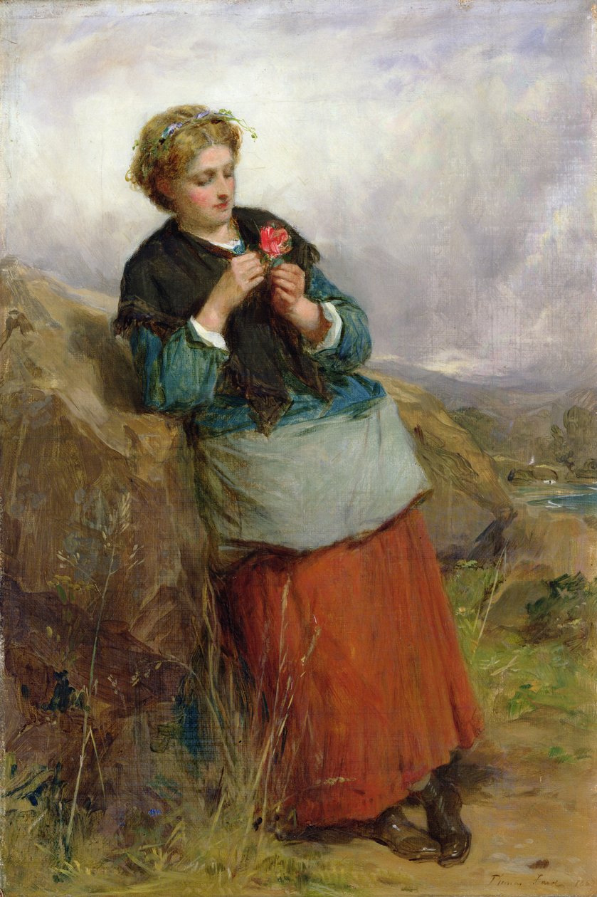 Il fiore di Dunblane da Thomas Faed
