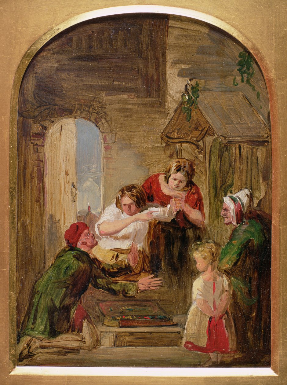 Il venditore ambulante da Thomas Faed