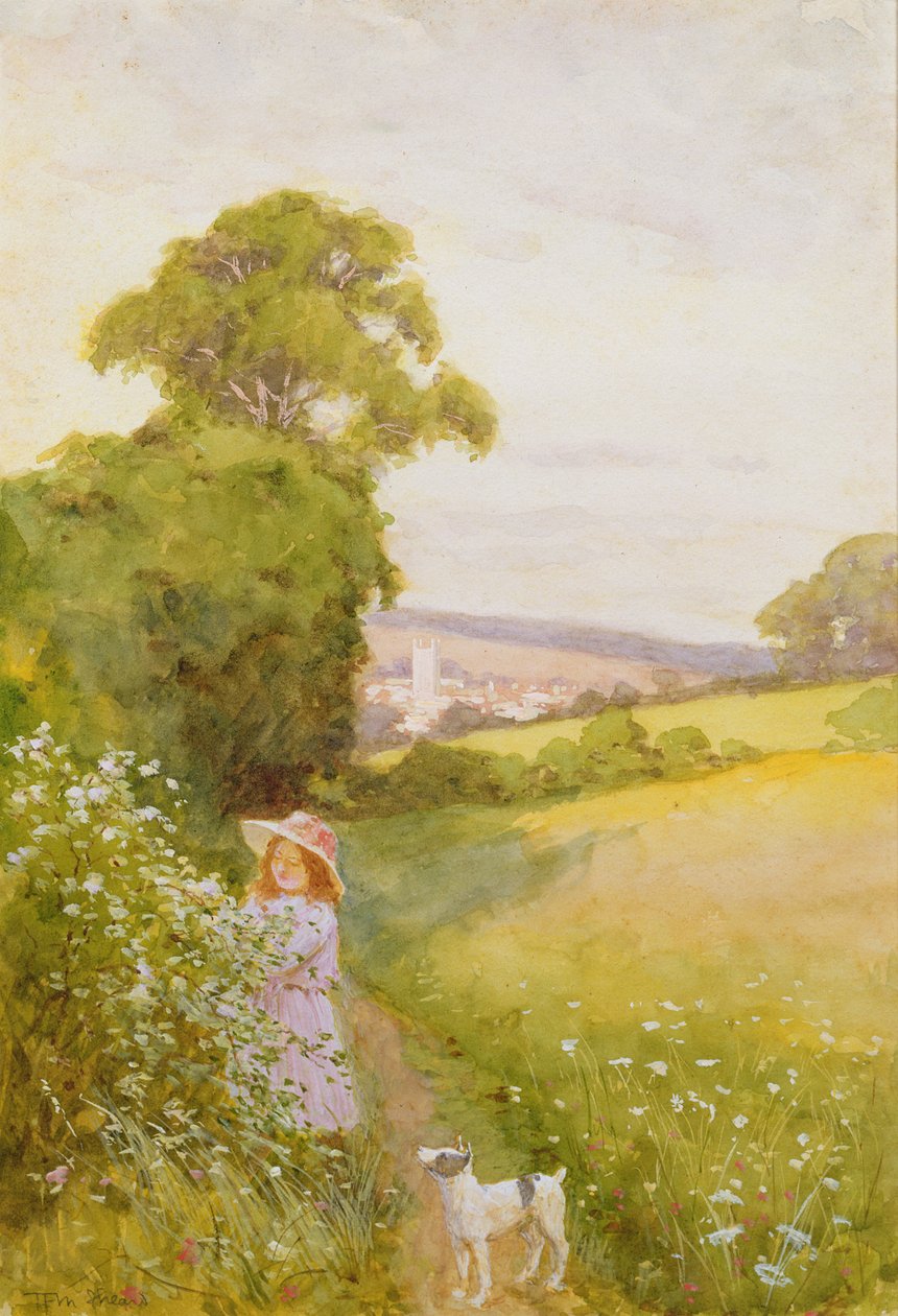 Raccogliendo fiori da Thomas Frederick Mason Sheard