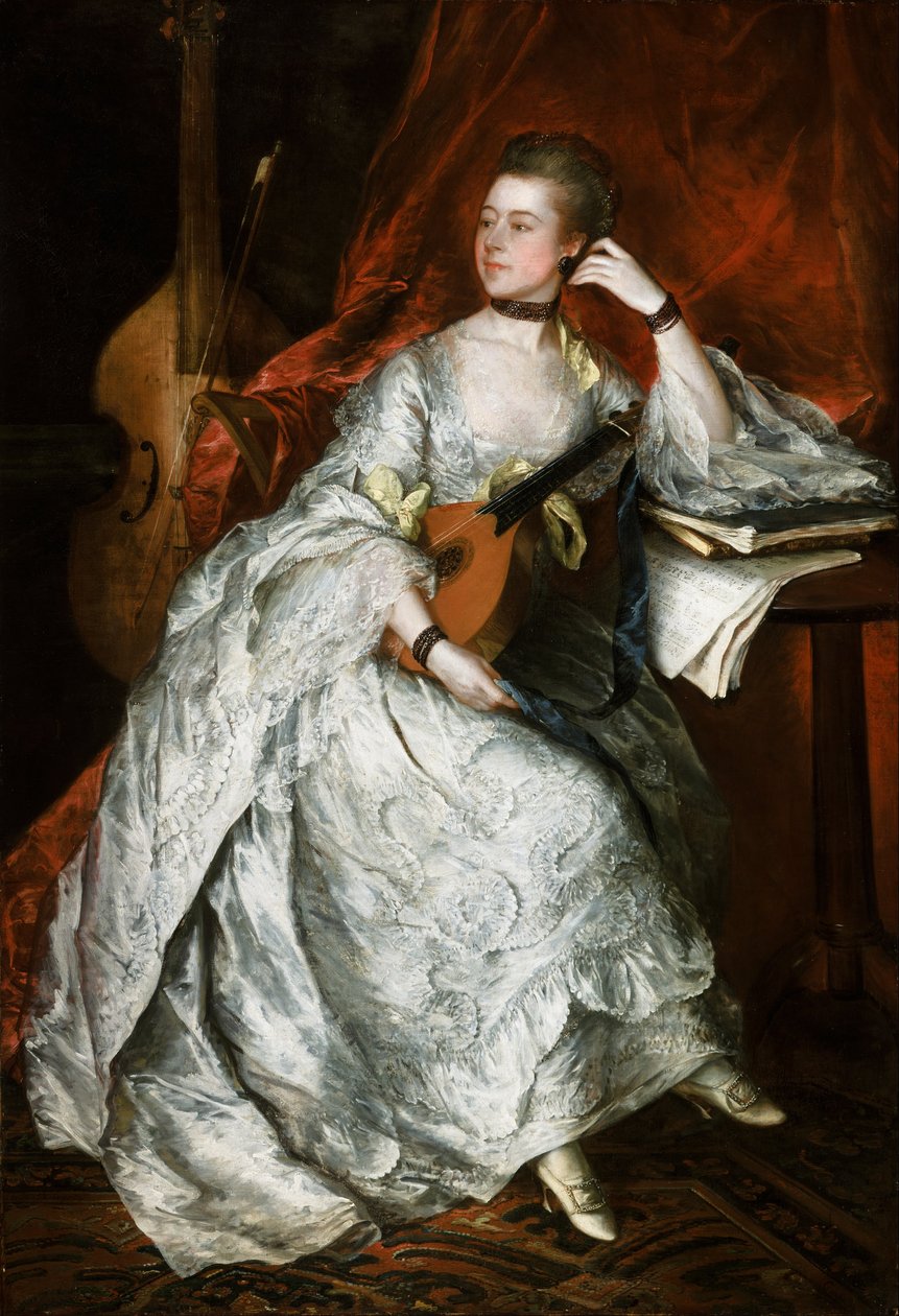 Ann Ford (poi Mrs. Philip Thicknesse) da Thomas Gainsborough