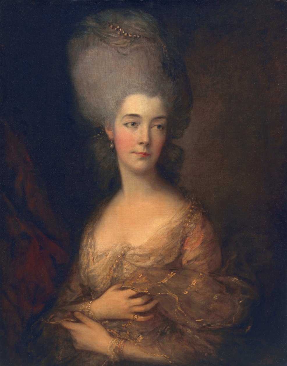 Anna, Duchessa di Cumberland, c.1777 da Thomas Gainsborough