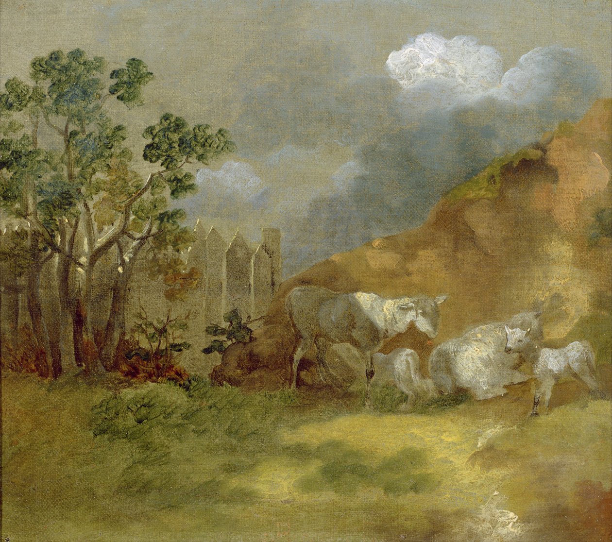 Paesaggio con Pecore da Thomas Gainsborough