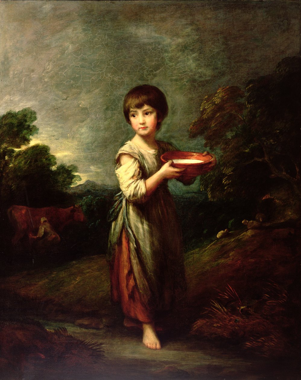 Lavinia, la lattaia da Thomas Gainsborough