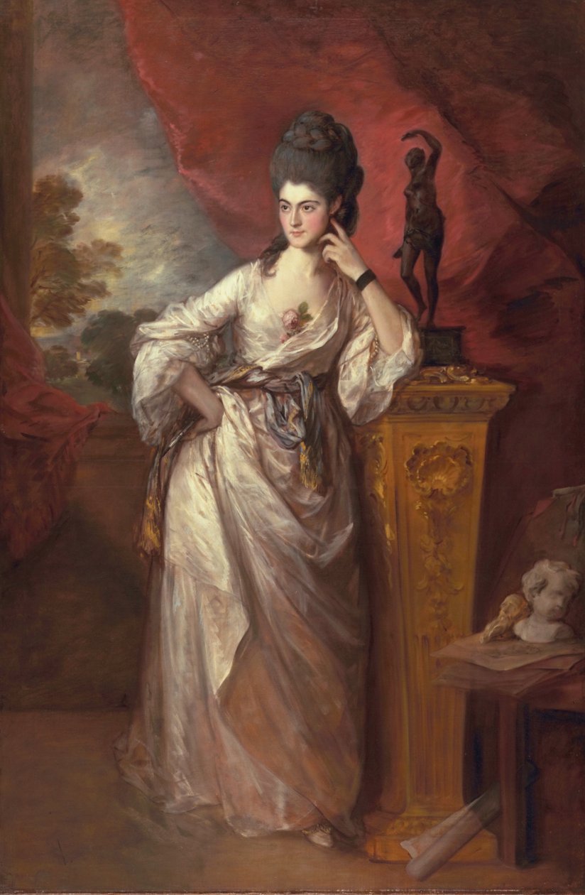 Penelope (Pitt), Viscontessa Ligonier, 1770 da Thomas Gainsborough