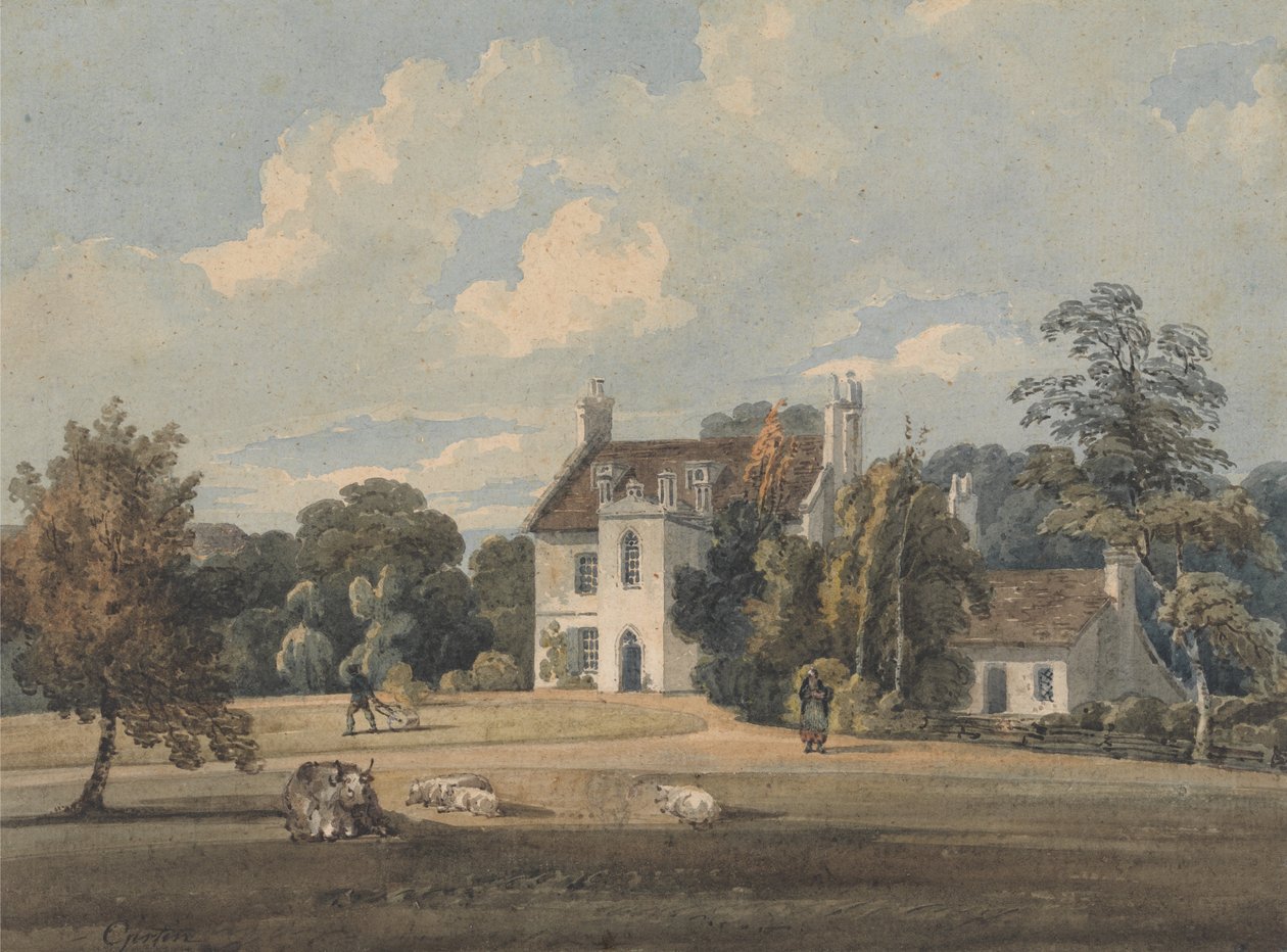 Chalfont Lodge, Buckinghamshire da Thomas Girtin
