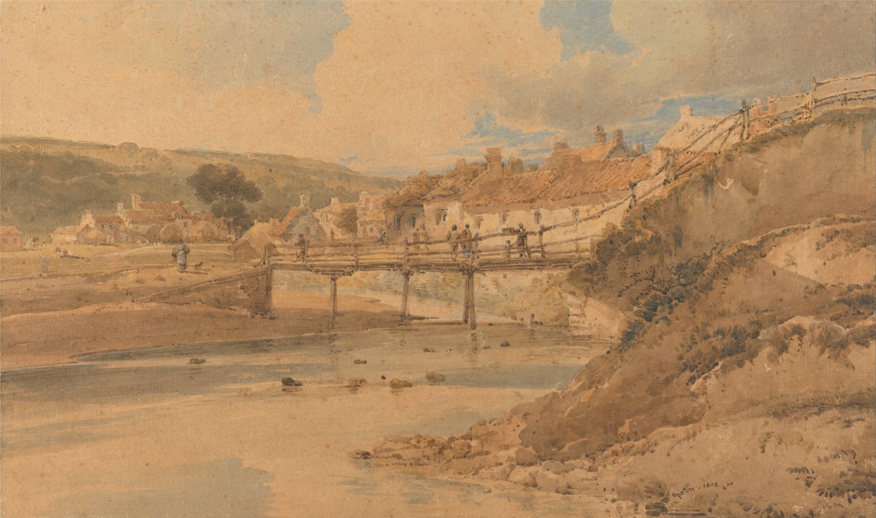 Sandsend, Yorkshire da Thomas Girtin