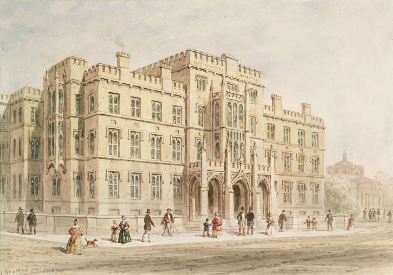 Ospedale di Westminster da Thomas Hosmer Shepherd