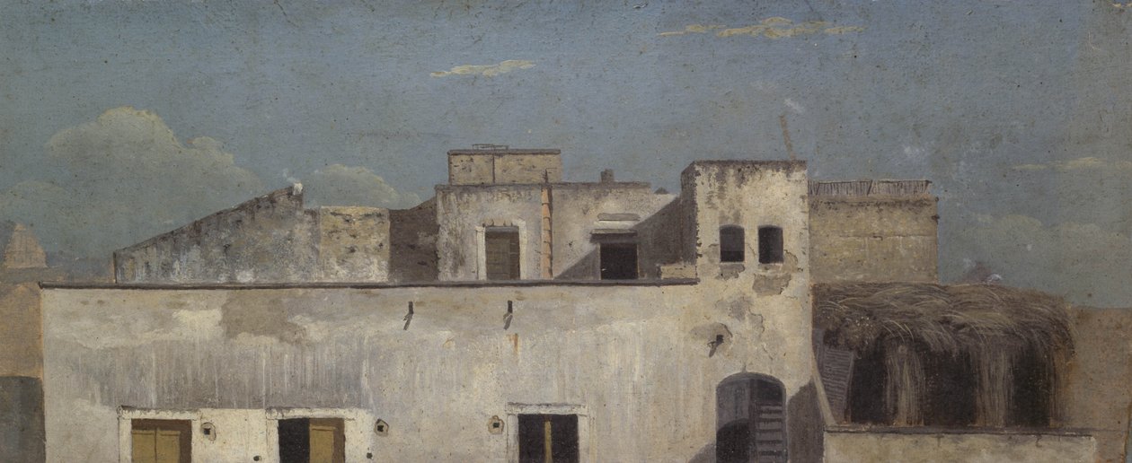 Tetti di Napoli, XVIII secolo da Thomas Jones