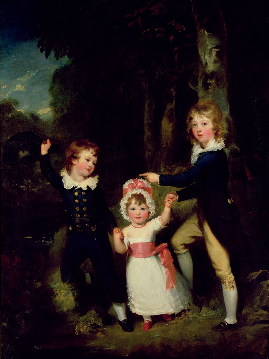 Ritratto dei figli di Lord George Cavendish, 1790 da Thomas Lawrence