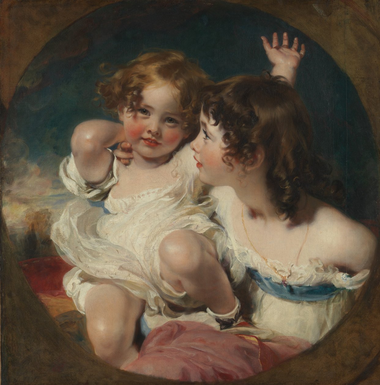 I bambini Calmady (Emily, 1818-1906, e Laura Anne, 1820-94), 1823 da Thomas Lawrence