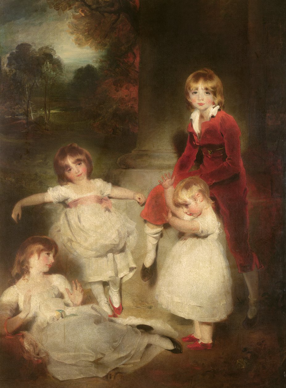 I figli di John Angerstein (1735-1823) da Thomas Lawrence