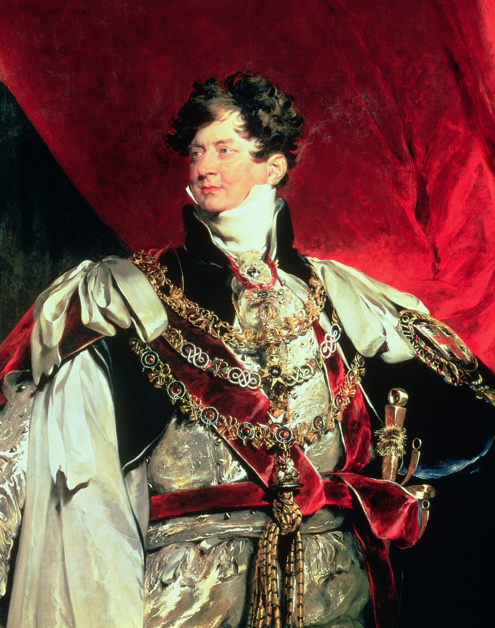 Il Principe Reggente, poi Giorgio IV (1762-1830) nei suoi abiti dell
