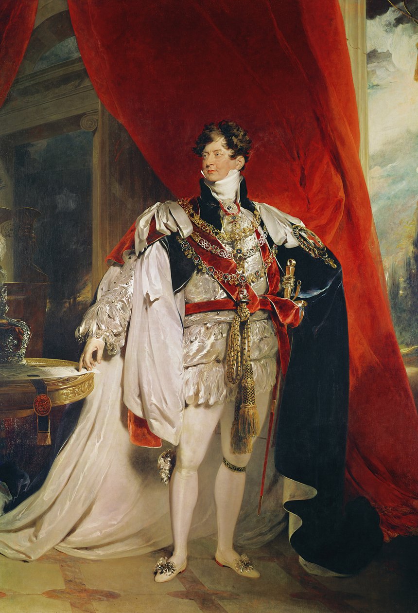 Il Principe Reggente, poi Giorgio IV (1762-1830) nei suoi abiti dell