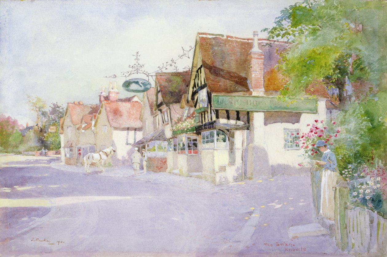 Villaggio di Knowle da Thomas Mackay