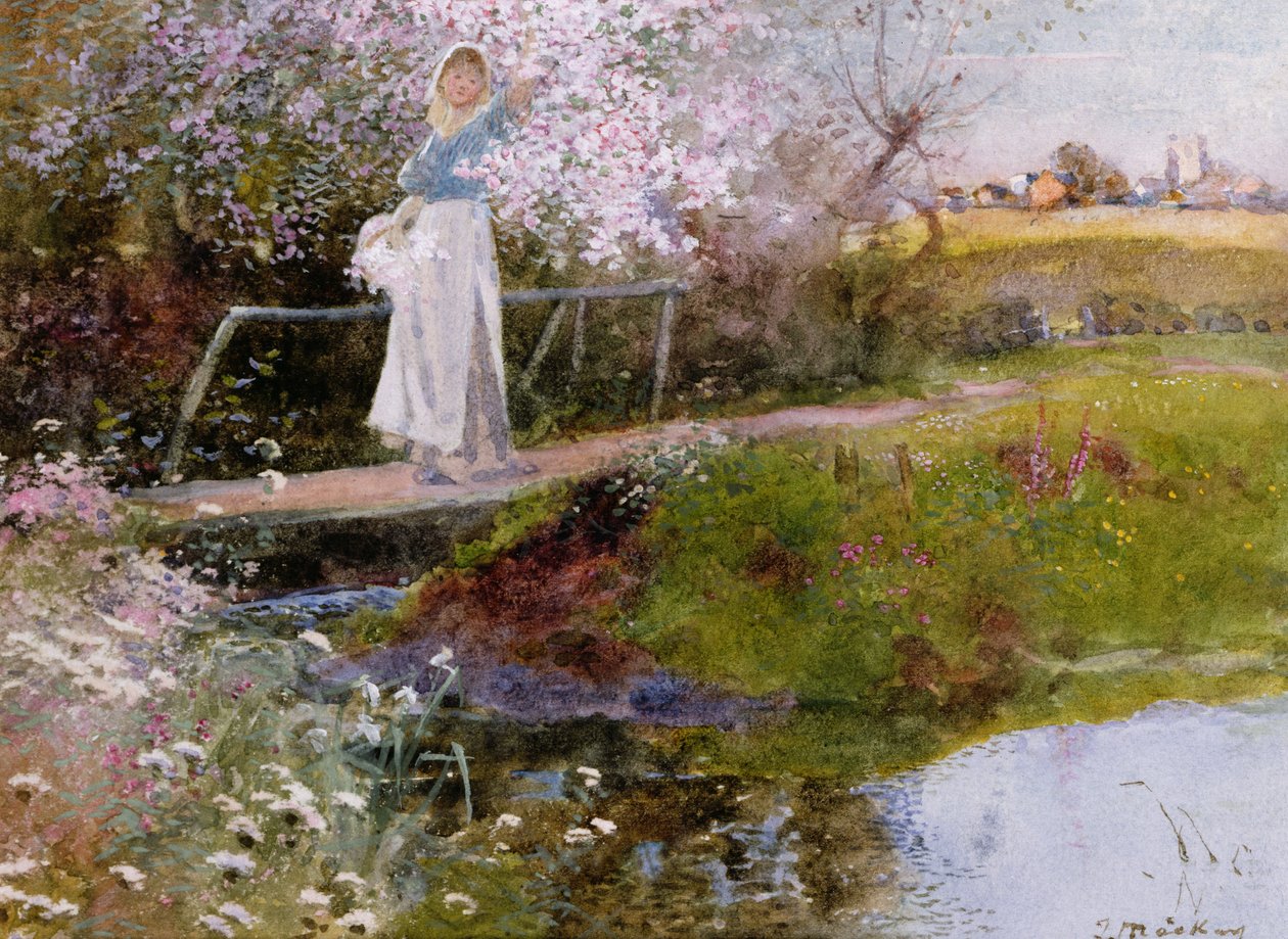 Il ruscello del frutteto da Thomas Mackay
