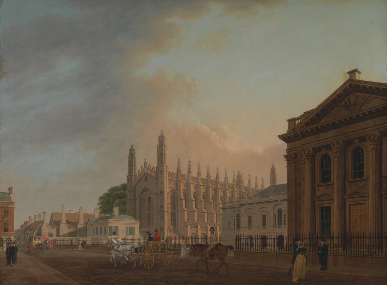 Kings Parade, Cambridge da Thomas Malton Jnr.