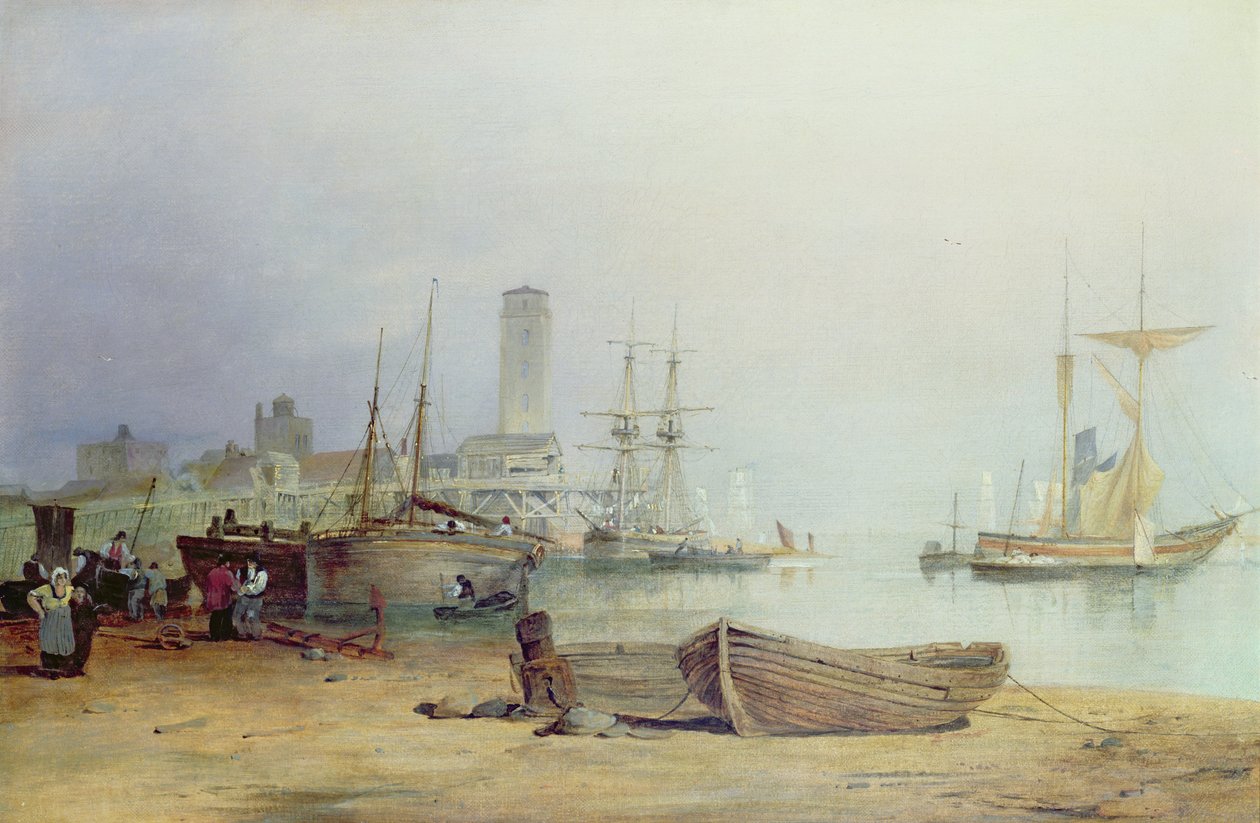 Luci basse, North Shields da Thomas Miles Richardson