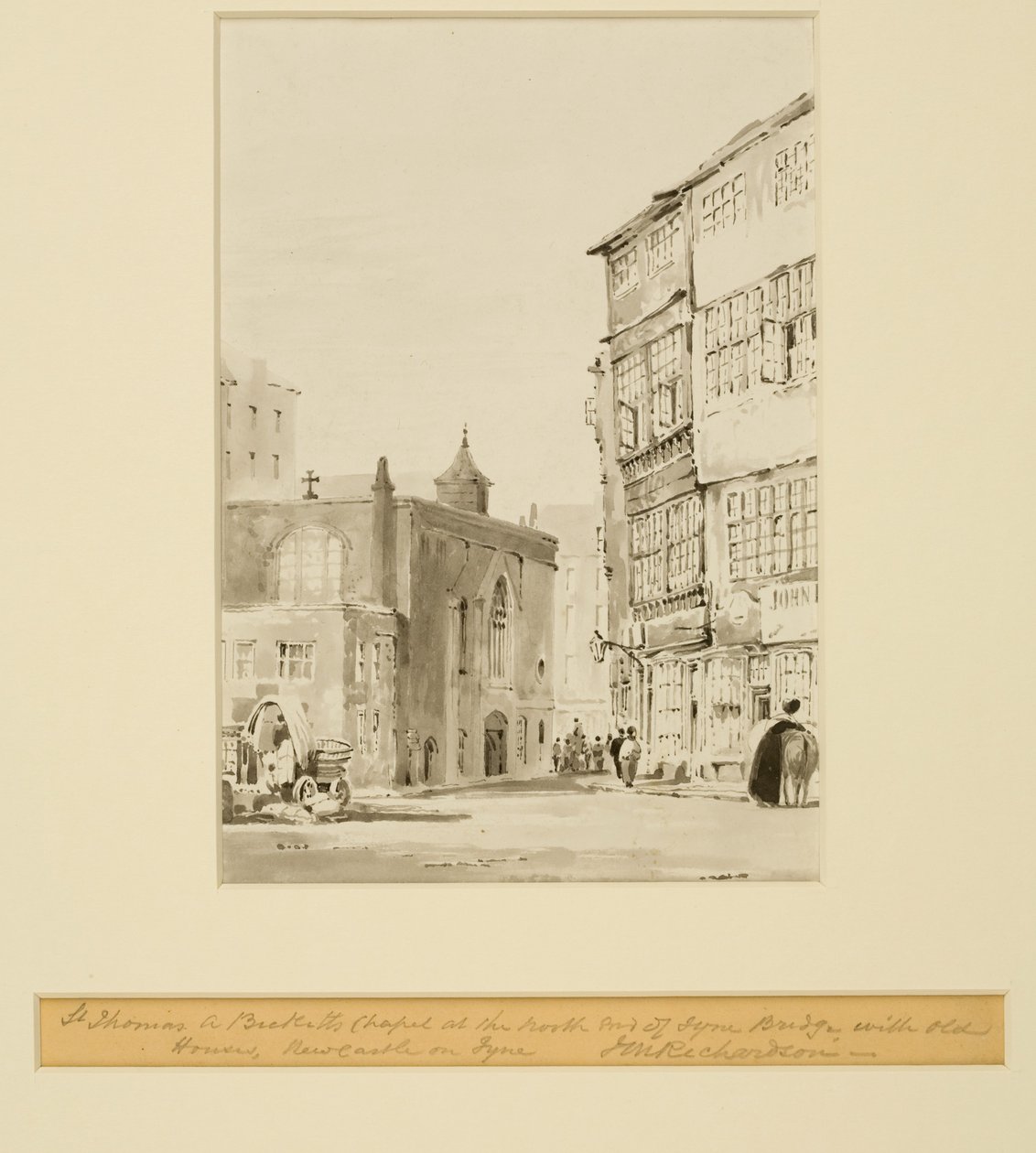 Cappella di San Tommaso Becket da Thomas Miles Richardson