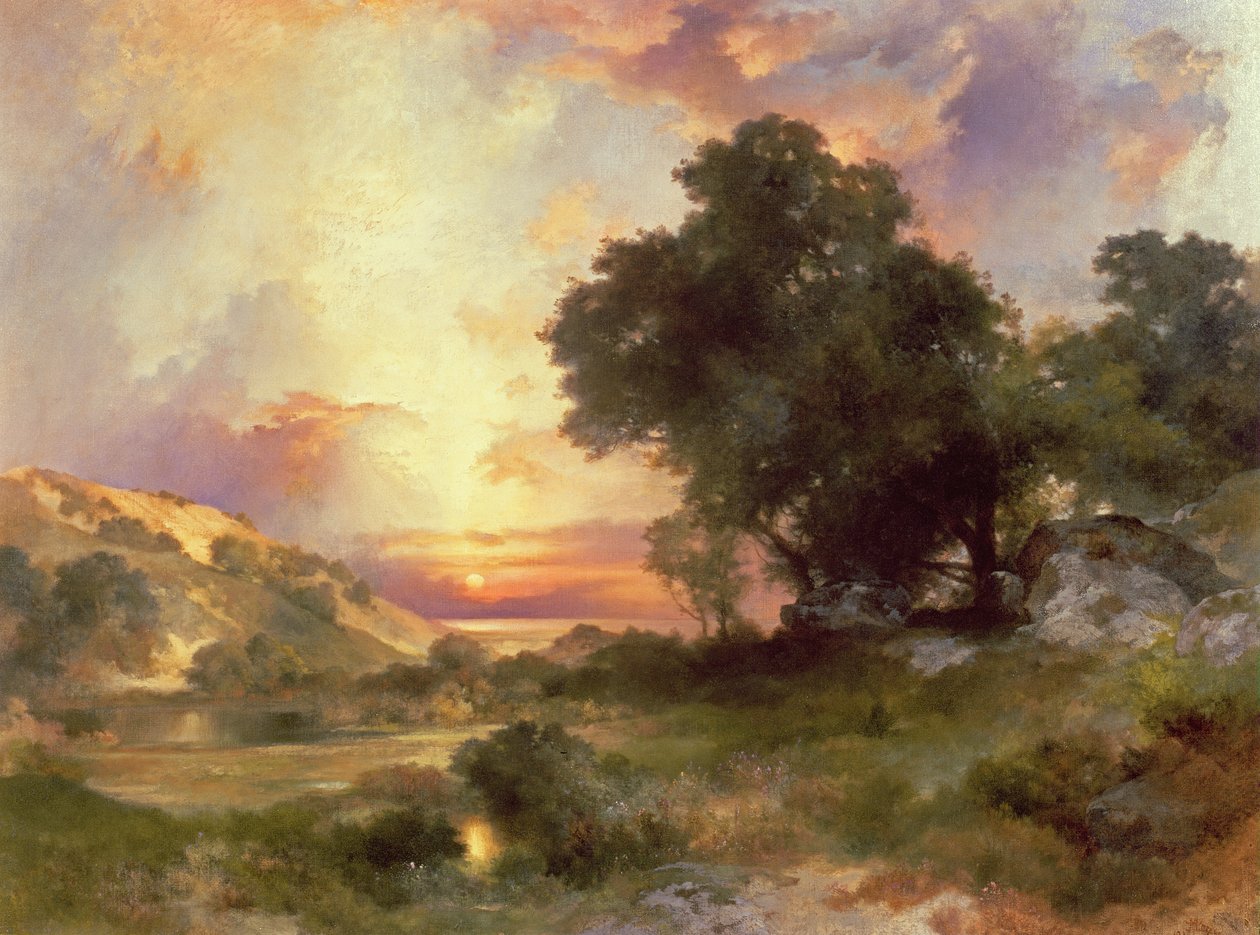 Paesaggio da Thomas Moran