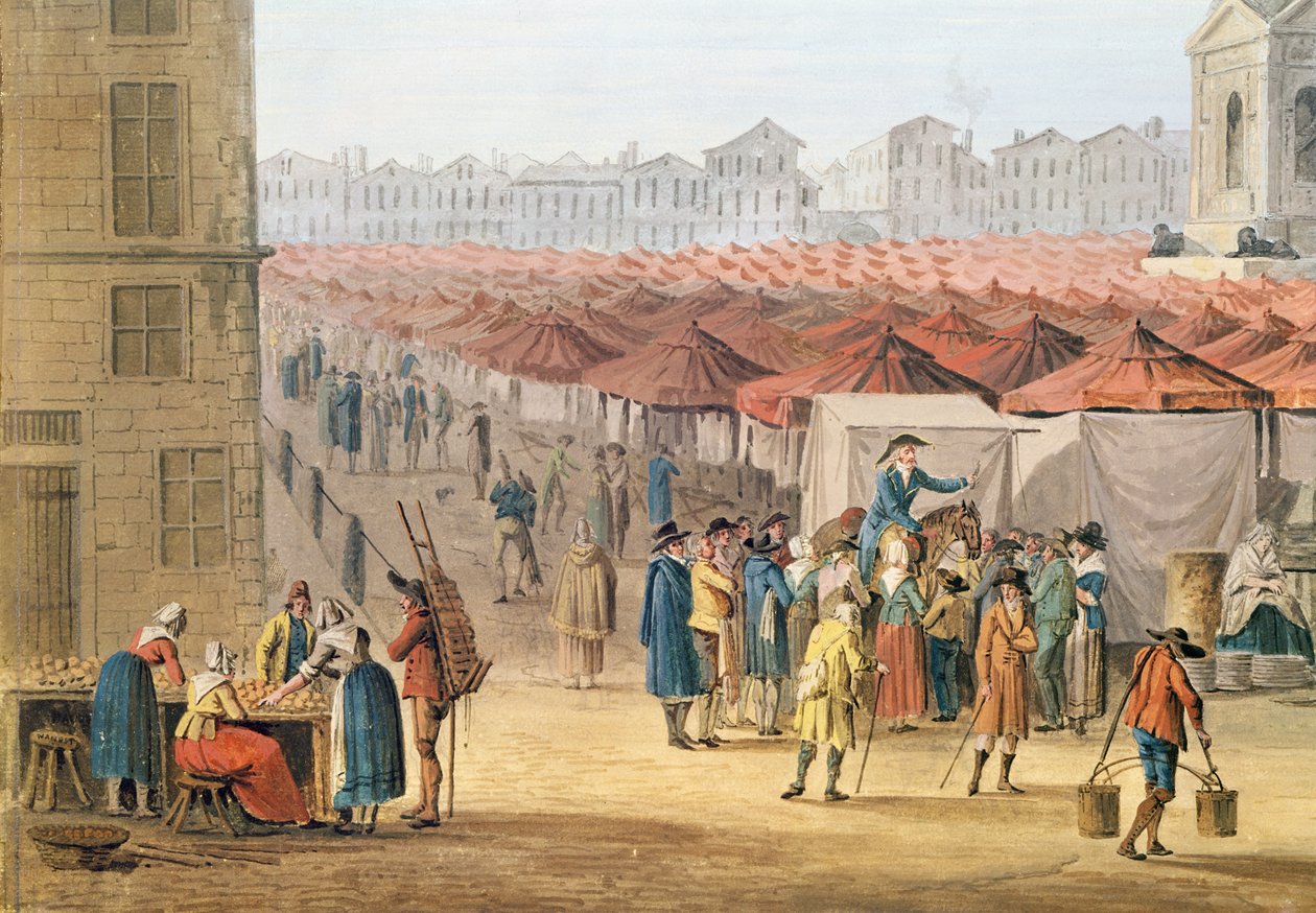 La Marcia degli Innocenti, dettaglio del lato sinistro, c.1794-1810 da Thomas Naudet