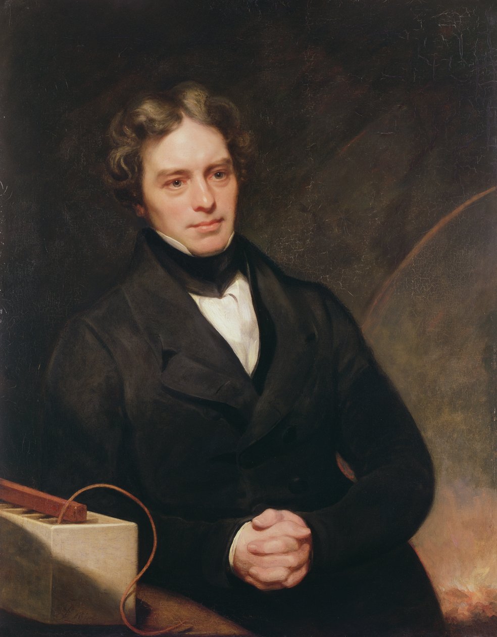 Ritratto di Michael Faraday (1791-1867) 1841-42 da Thomas Phillips