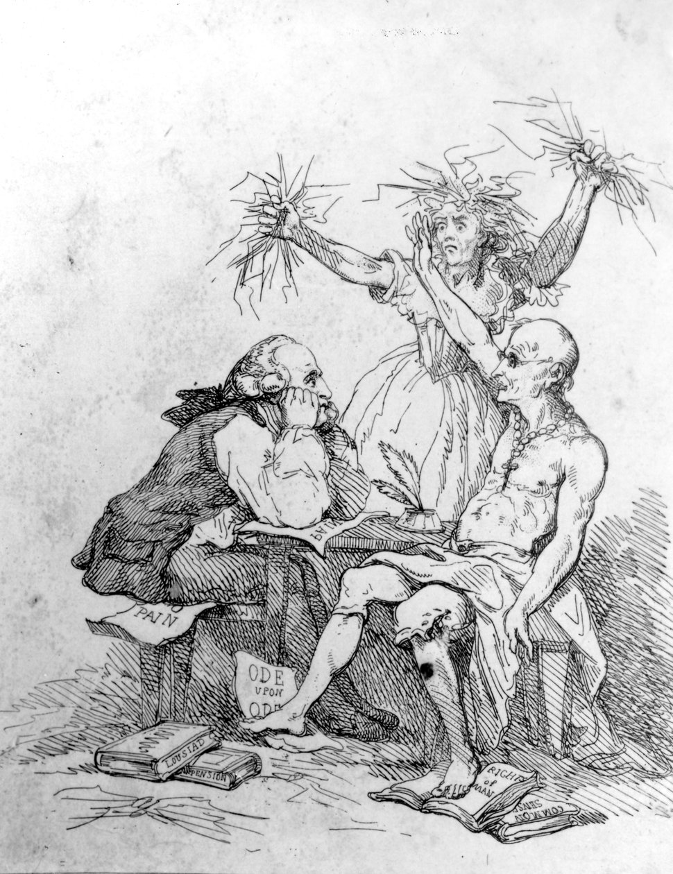 Uno sguardo a Betlemme, c.1793 da Thomas Rowlandson