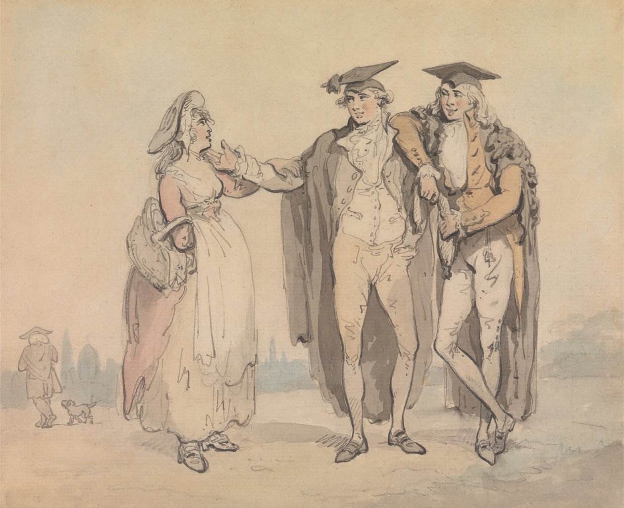 Cervi della prima testa da Thomas Rowlandson