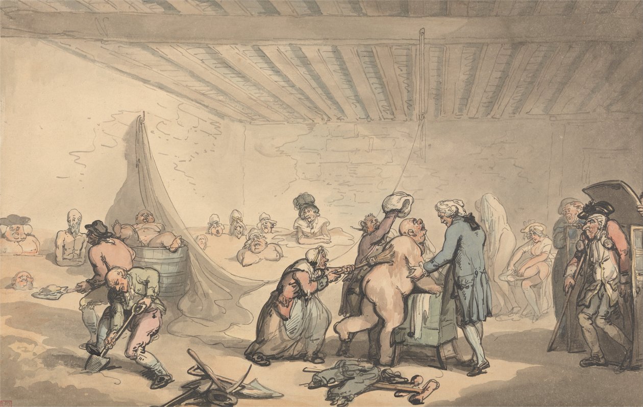 Stabilimento balneare del Dr. Graham da Thomas Rowlandson