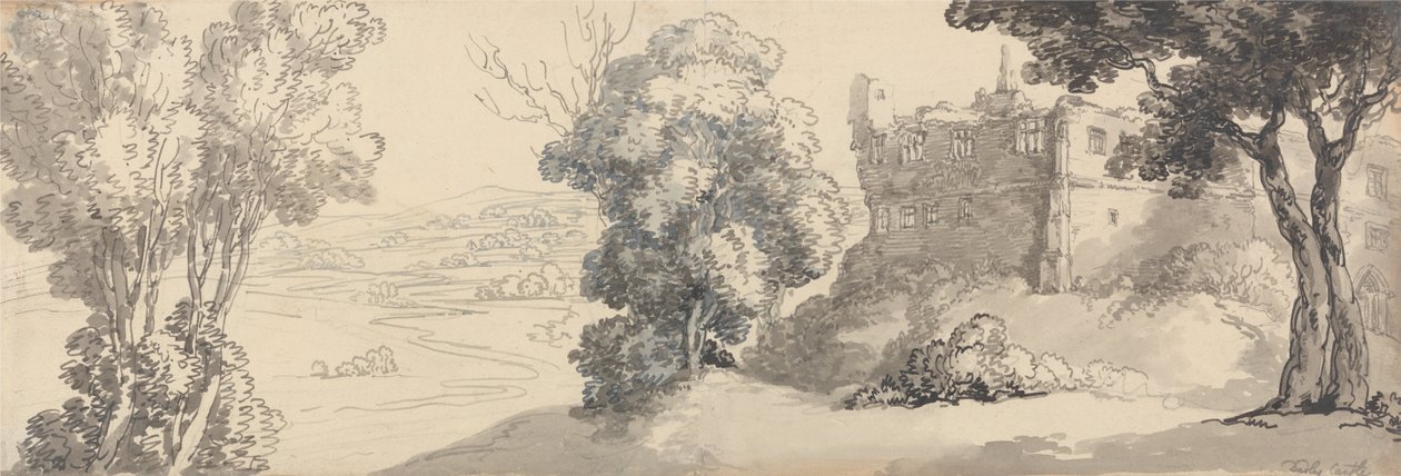 Castello di Dudley da Thomas Rowlandson