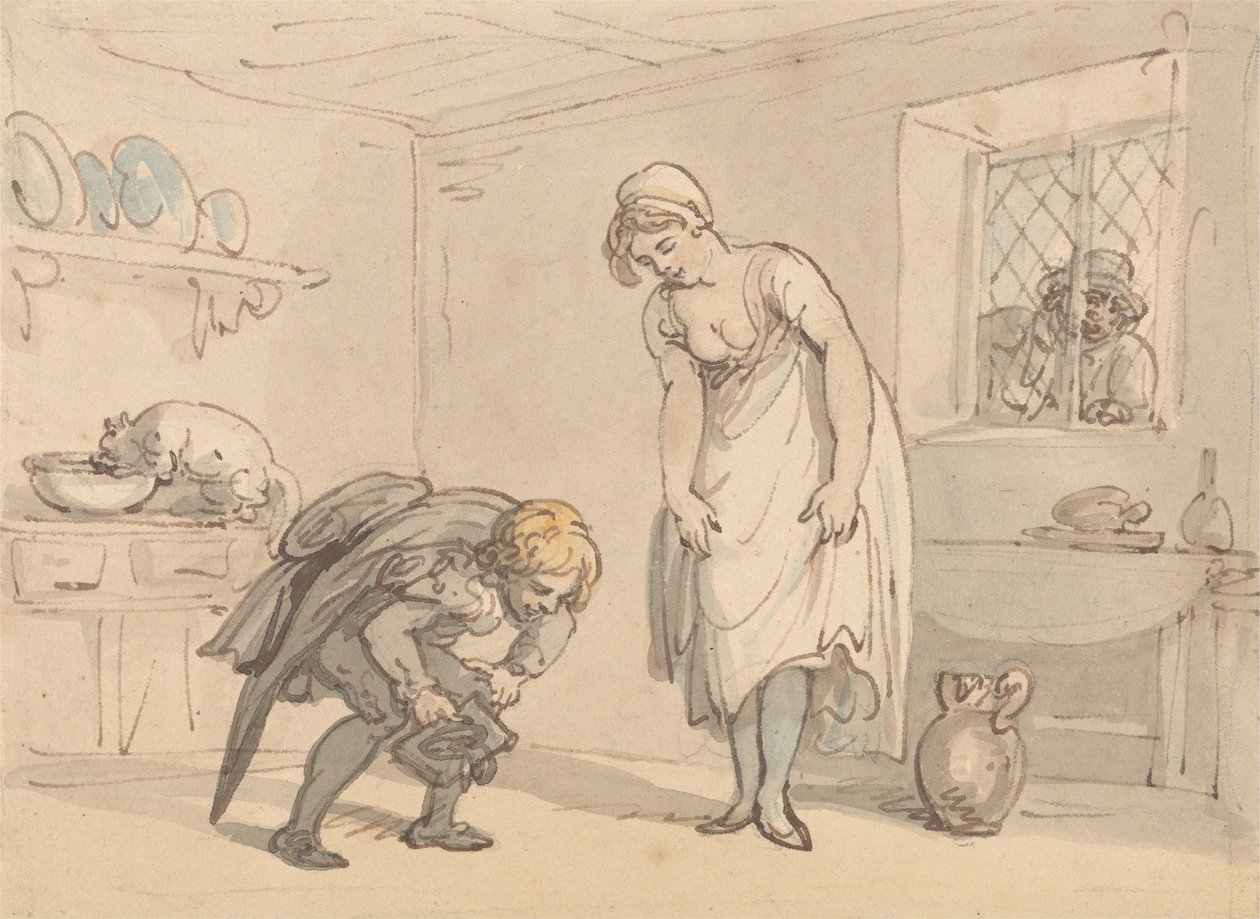 Scarpe nuove da Thomas Rowlandson