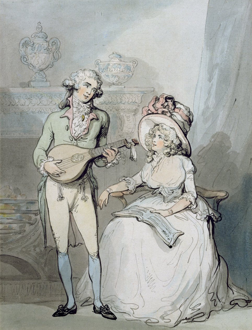 Il duetto da Thomas Rowlandson