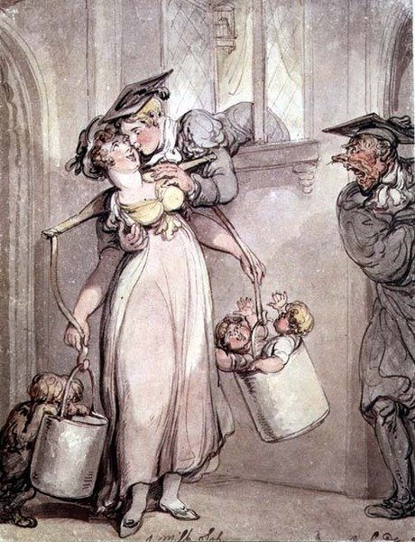 La zuppa di latte da Thomas Rowlandson