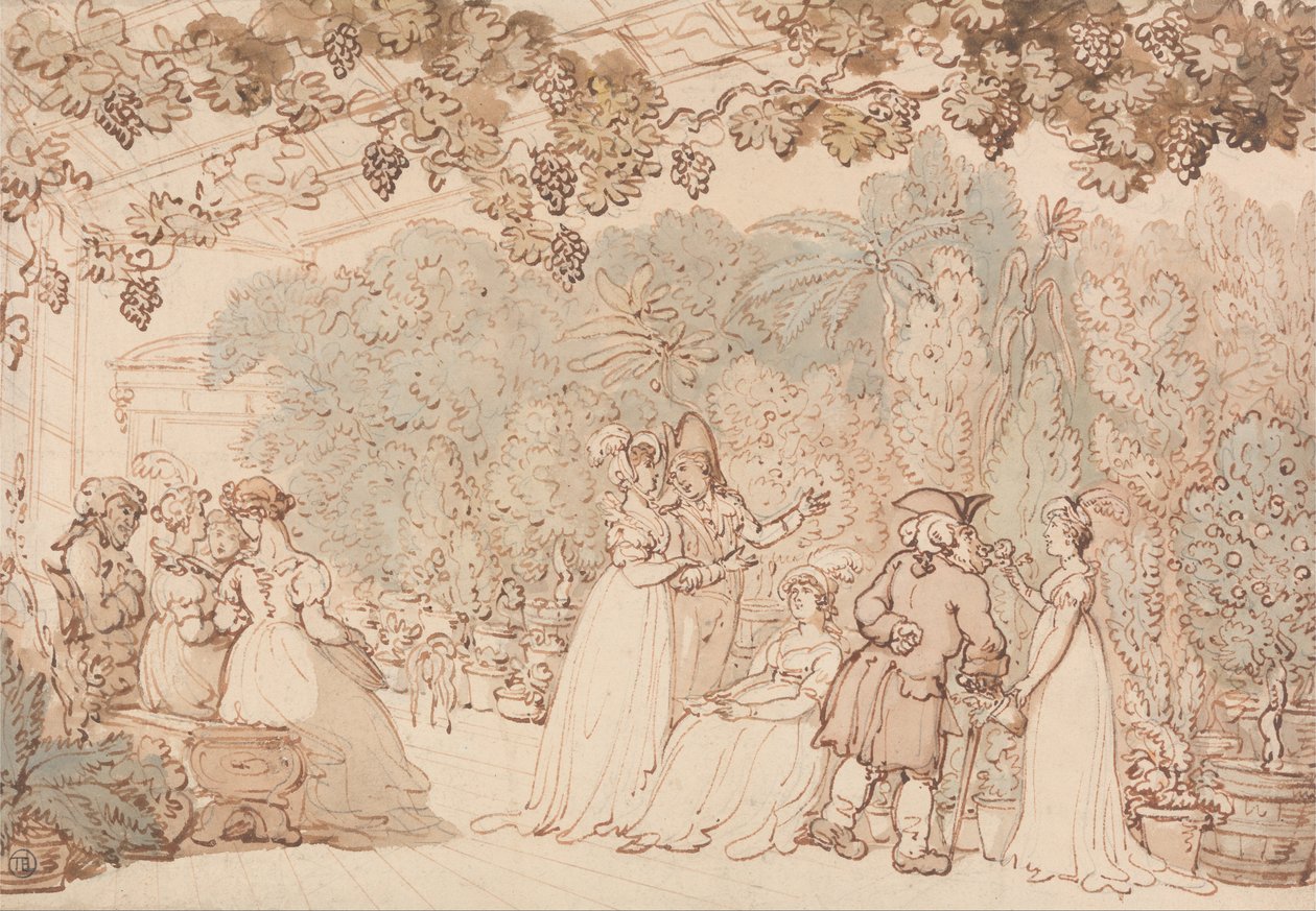 La vigna da Thomas Rowlandson
