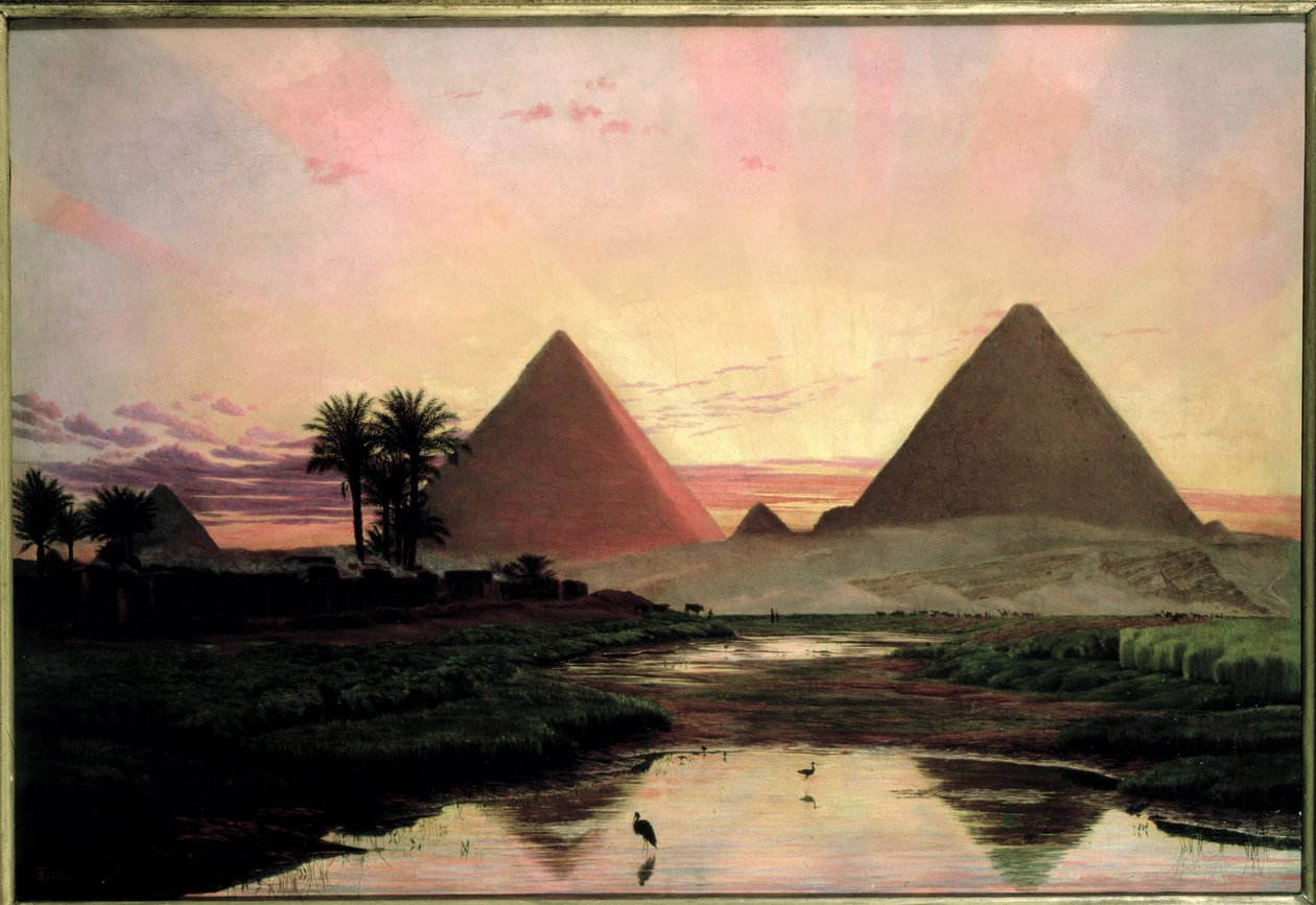Le Piramidi di Giza da Thomas Seddon