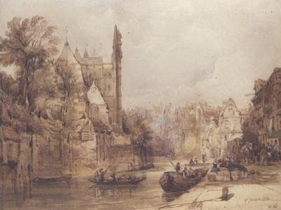 Rue du Rivage, Abbeville da Thomas Shotter Boys