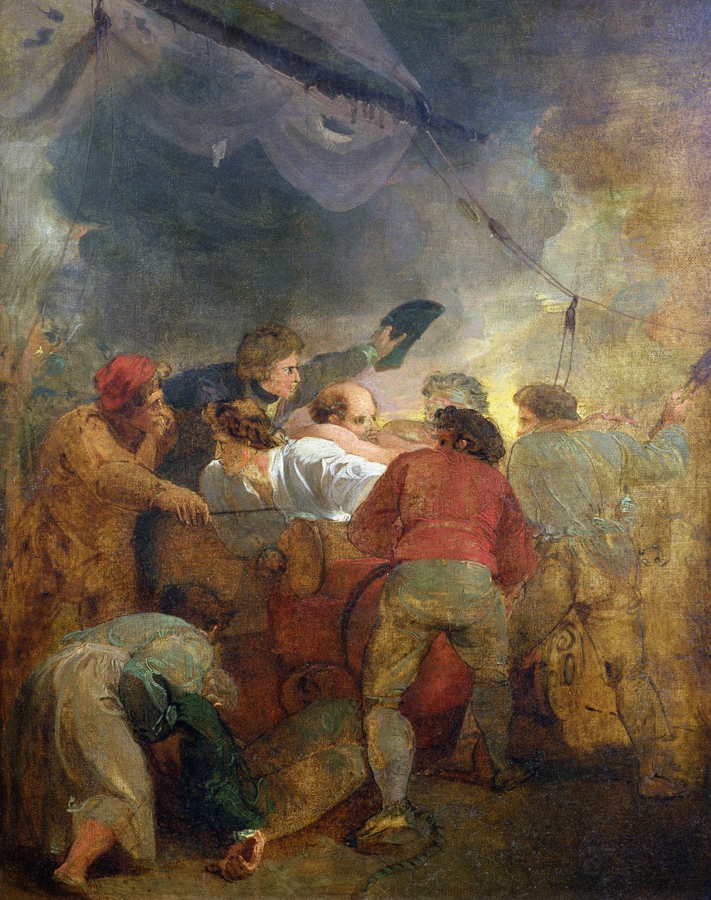 Un equipaggio di artiglieria da Thomas Stothard
