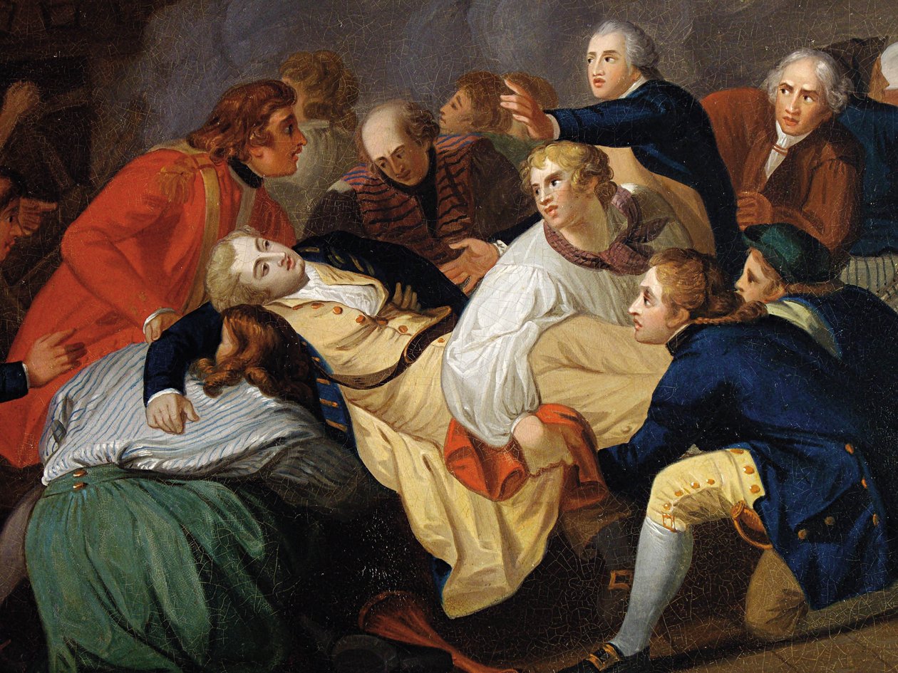 La morte di Lord Robert Manners da Thomas Stothard
