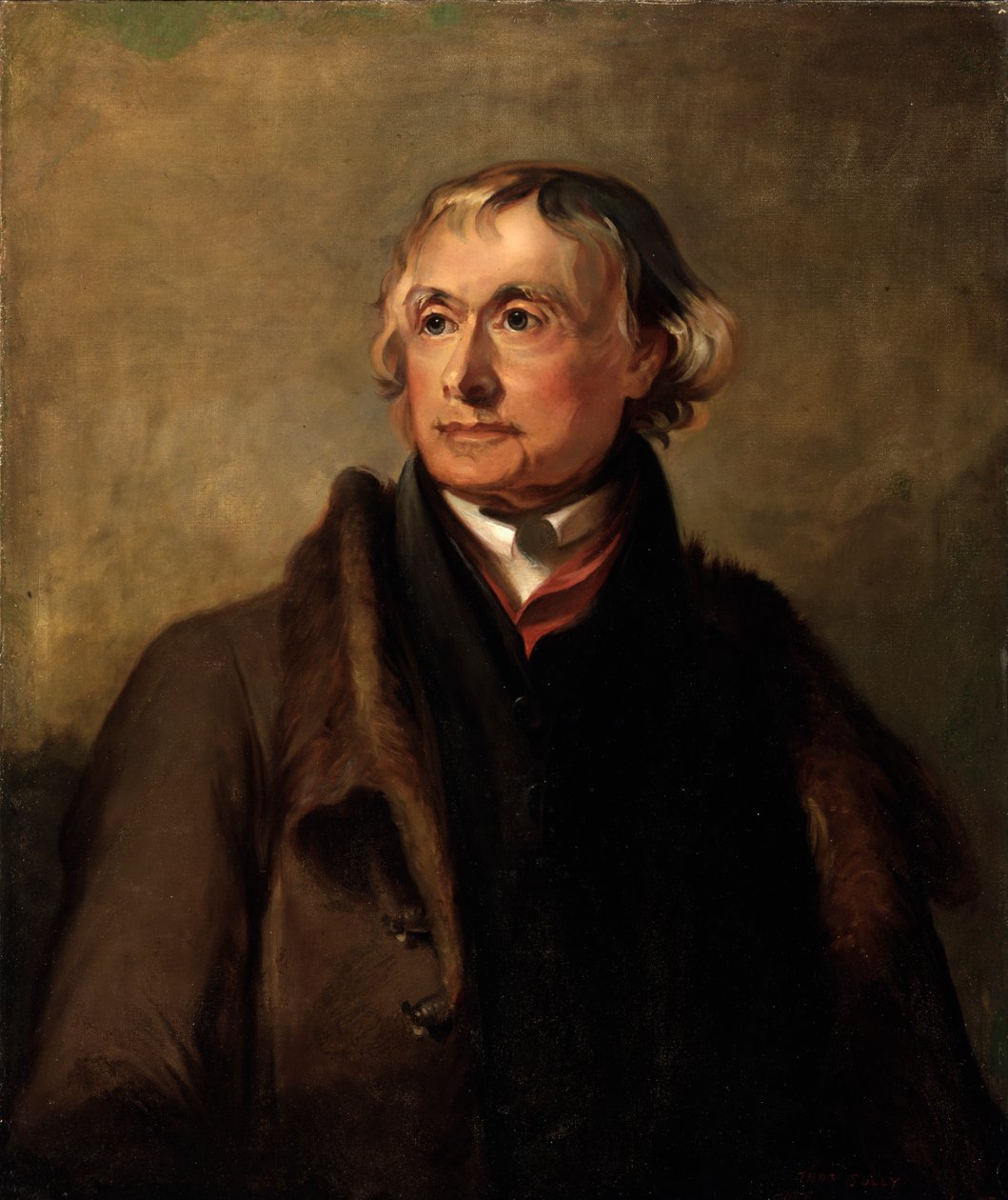 Ritratto di Thomas Jefferson, c.1860 da Thomas Sully