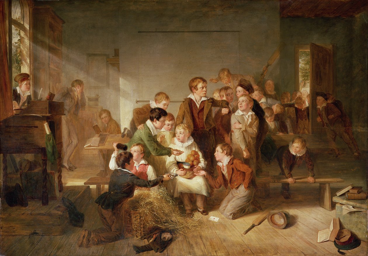 Il ragazzo con molti amici da Thomas Webster