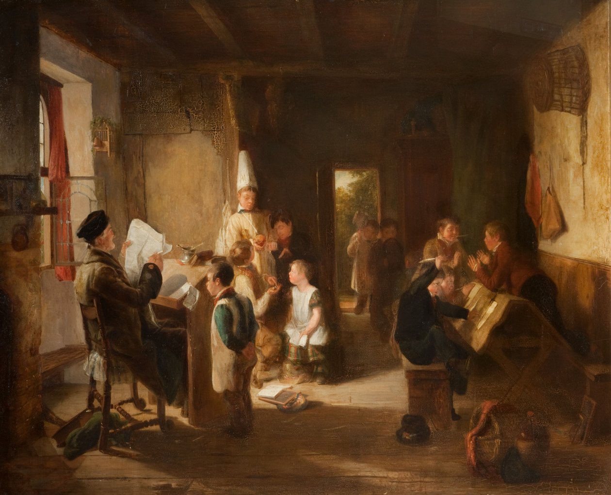 La sala di studio da Thomas Webster